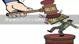 新婚姻法2022关于离婚财产分配