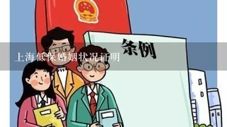 上海低保婚姻状况证明