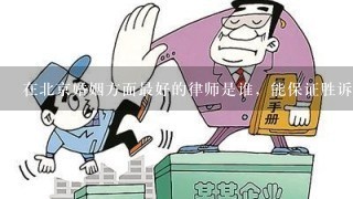 在北京婚姻方面最好的律师是谁，能保证胜诉吗怎么收费最合理？